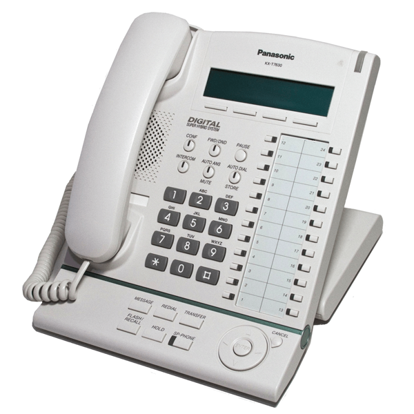 Panasonic KX-T7630 Telephone in White | Headset Store